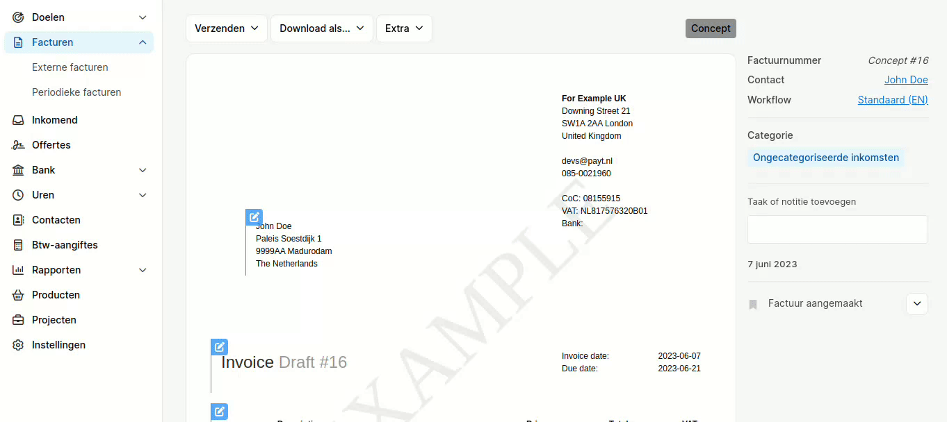 moneybird_factuurverzending_deactiveren_factuur_handmatig_verzenden