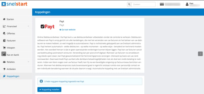 snelstart_koppeling_payt_instellen