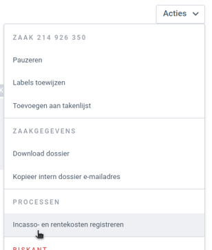 zaak_acties_incassokosten_rente_registreren