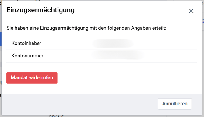 rechnung_einsehen_einzugsermächtigung_widerrufen_ansehen